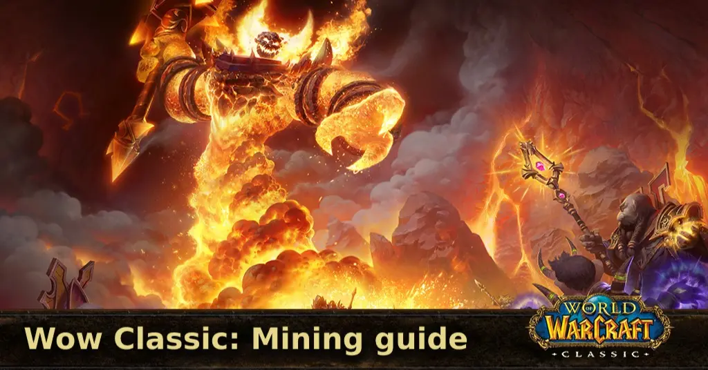 WOW classic Mining leveling,